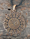 Anhänger 117 Lebensbaum - Bronze
