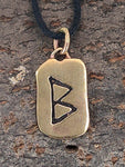 Anhänger 103 Berkana - Bronze
