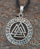 Anhänger 215 Wotansknoten - Silber