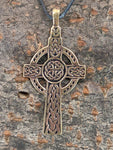 Anhänger 08 Keltenkreuz - Bronze