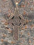 Anhänger 08 Keltenkreuz - Bronze