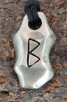 Anhänger 91 Rune Berkana - Zinn