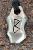 Anhänger 91 Rune Berkana - Zinn