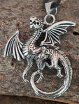 Anhänger 111 Drache - Edelstahl