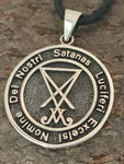 Siegel Luzifers 57 mit Schlangenkette - Silber