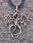 Anhänger 10 Drache - Bronze