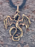 Anhänger 10 Drache - Bronze