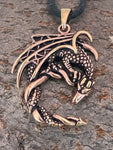 Anhänger 136 Drache - Bronze
