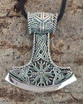 Anhänger 379 Thorshammer - Silber
