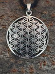 Anhänger 95 Blume des Lebens - Silber