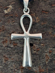 Ankh 32 A mit Schlangenkette - Silber