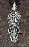 Anhänger 159 Rabe - Silber