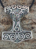 Anhänger 147 Thorshammer - Silber