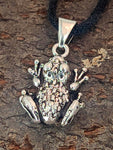 Frosch 114 mit Korbkette - Silber