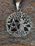 Anhänger 212 Lebensbaum - Silber