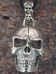 Anhänger 181 Totenkopf - Silber