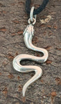Anhänger 5 Schlange - Silber