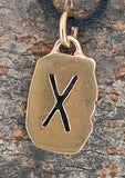 Anhänger 93 Gebo - Bronze