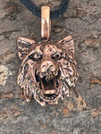 Anhänger 42 Wolf - Bronze