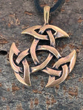 Anhänger 82 Keltischer Knoten - Bronze