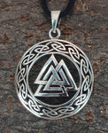 Anhänger 217 Wotansknoten - Silber