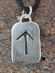 Anhänger 156 Rune Tiwaz - Silber