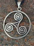 Anhänger 129 Triskele - Silber
