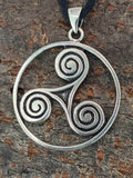 Anhänger 129 Triskele - Silber