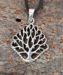 Lebensbaum 88 mit Schlangenkette - Silber