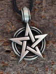 Anhänger 71 Pentagramm - Zinn