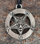Anhänger 34 Pentagramm - Zinn