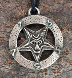 Anhänger 34 Pentagramm - Zinn