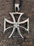 Anhänger 99: Eisernes Kreuz - Edelstahl