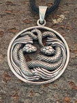 Schlangen 41 mit Schlangenkette - Silber