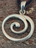 Anhänger 22 Spirale - Silber
