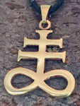 Anhänger 165 Leviathan Kreuz - Bronze