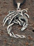 Anhänger 288 Drache - Silber