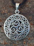 Triskele 318 mit Schlangenkette - Silber