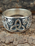 Ring Triqueta, Gr. 52-74 (trin) - Silber