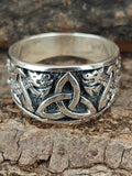Ring Triqueta, Gr. 52-74 (trin) - Silber