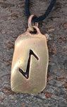 Anhänger 99 Eihwaz - Bronze