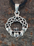 Anhänger 104 Claddagh - Silber