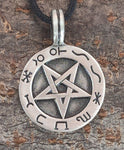 Anhänger 31 Pentagramm - Zinn
