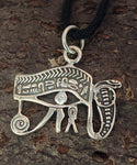 Auge des Horus 370 mit Schlangenkette - Silber