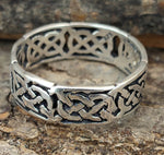 Ring Keltenknoten, Gr. 46-74 (kk1) - Silber