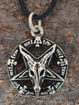 Anhänger 253 Pentagramm - Silber