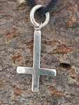 Kreuz 61 mit Schlangenkette - Silber