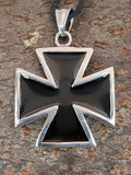 Anhänger 100 B Eisernes Kreuz - Edelstahl