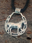 Anhänger 413 Pferd - Silber