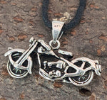 Motorrad 264 mit Korbkette - Silber